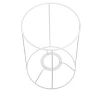 Zerodeko Carcasse Abat Jour en Fer Blanc pour Lampe de Table E27, Cadre Soi-même Facile à Assortir et Résistant la Déformation, pour DIY