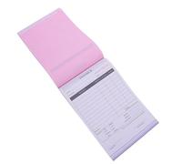 Zerodeko Carnet de Reçus en Anglais 2 Parties A4 100 Pages Formulaire de Facturation Commerciale à Deux Volets Bloc-notes pour Petites Entreprises Gestion Précise des Commandes et Suivi