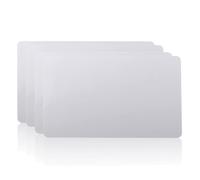 Zerodeko Carte NFC Vierge, Étiquette Électronique NTAG215 Étiquette NFC 20 Pièces PVC Blanc ISO 14443A 504 Byte Inscriptible sans Contact pour Personnel, Automatisation Industrielle