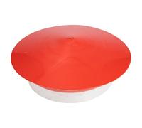 Zerodeko Chapeau de Ventilation de Toit en Pvc Solide, Anti-pluie Drainage Rapide, Facile à Installer, Adapté pour Cheminée et Ventilation en Jardin ou Cheminée