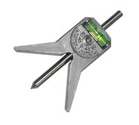 Zerodeko Chercheur de Centre pour Tuyaux Métalliques en Acier Règle de Traçage pour Travaux de Plomberie et Traçage Industriel Précis