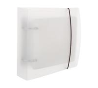 Zerodeko Classeur de Rangement Structure à 2 Anneaux pour CD et DVD avec Protection Renforcée, Feuilles Double Face en PP Maison Bureau