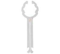 Zerodeko Clé à Molette en Acier Inoxydable pour Vanne Pression Extracteur de Soupape de Pression Multifonction Outil Manuel Réglable pour Réservoirs de Gaz Propane Usage Professionnel