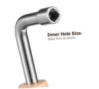 Zerodeko Clé de Réglage pour Lyre Professionnelle Outil de Réglage Intérieur à Quatre Coins Clé Accordage Fiable et Précise pour Instruments à Cordes