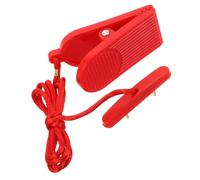 Zerodeko Clé de Sécurité pour Tapis Roulant avec Double Insert Accessoire de Fitness Compatible Multi-Modèles Verrou D’Arrêt D’Urgence pour Équipements de Sport - Plastique Solide 1