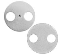 Zerodeko Clés de Boîte à Musique en Métal Argenté 2pcs, Haute Dureté, Résistantes Déformation, Accessoires pour Mécanisme de Boîte Musicale DIY