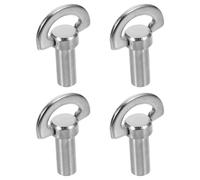 Zerodeko Clés de Remontage pour Réparation et Fabrication de Boîtes à Musique Argenté pour 4 Pièces Compactes et Portables pour Boîte à Musique