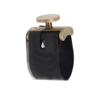 Zerodeko Clip Ligature pour Embouchure Saxophone Alto Attache Robuste et Stable Accessoire Compatible Sax Ténor Fixation Fiable pour Contrôle et Précision de Jeu