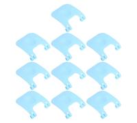 Zerodeko Clips de Cage pour Petits Animaux 10 pièces en PP, Installation Simple, Design Attrayant, pour Cages de Lapins, utilisables en DIY et Organisation