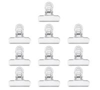 Zerodeko Clips de Fixation pour Ongles en Plastique 10pcs, Pinces à Ongles pour Prolongation, Usage Professionnel Domicile, Cure Longue Durée pour Gel de Construction