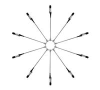 Zerodeko Clips Métalliques Magnétiques Simplifie le Processus de Coloriage pour Modélisme Lot de 10 Outil de Modélisation Facile à Fixer pour Peinture en Spray et Loisirs Créatifs
