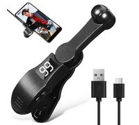 Zerodeko Cliquer Automatique pour Écran de Téléphone Noir en Abs avec Affichage de Vitesse Rapide pour Gaming et Live Streaming