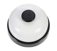 Zerodeko Cloche De Table Sonnette D’Appel À Pression En Acier Inoxydable Son Clair Pour Réception Cuisine Bar Bureau Et Jeux De Table Compacte Facile À Transporter Pour Amis Et Familles