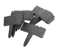 Zerodeko Clôture de Jardin en PVC Résistante aux Intempéries Design Simple et Élégant Imitation Pierre 20 Pièces pour Jardins de Villa et Allées
