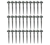Zerodeko Clous de Sabot Remplaçables en Fer pour Chevaux, Lot de 50 Pièces, Fabrication Précise et Légèreté, pour Équipement D'écurie et Fixation de Fers à Cheval