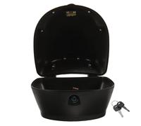 Zerodeko Coffre Arrière pour Moto Top-Case Petit Boîte de Rangement pour Scooter Coffre Arrière Pratique et Facile à Installer