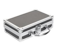 Zerodeko Coffret à Outils en Aluminium Portable Mallette de Transport Verrouillable Multifonction 180x110x55 Mm Léger 0,26 Kg pour Atelier Maison et Chantier