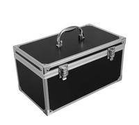 Zerodeko Coffret de Rangement Multifonction en Alliage d'Aluminium Mousse Interne et Poignée Ergonomique, Mallette Rigide Rangement Transport d'Outils et Accessoires