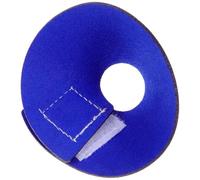 Zerodeko Collier Anti-piqûres pour Oiseaux en Cuir Bleu, Protège-Cou Élégant Qui Prévient Blessures et Protège Plumage des Perroquets