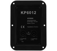 Zerodeko Connecteur de Borne de Haut-Parleur en Fer 612 pour Boîte de Jonction Plaque de Bornier Métallique Compatible Scène et Sonorisation Kit Professionnel pour Câbles D’Enceinte