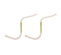 Zerodeko Corde à Mèche pour Camping et Survie, Légère, en Alliage D'aluminium, Lot de 2 Pièces, pour Allumer Feu en Extérieur