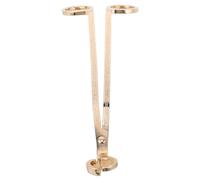 Zerodeko Coupe-Mèche en Acier Inoxydable Tête Arrondie Dorée Ciseaux à Mèche Décoratifs pour Bougies Outil D’Entretien Précis et Sécurisé Accessoire pour Fêtes et Usage Quotidien