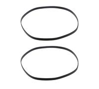 Zerodeko Courroies Plates en Caoutchouc 2 Pcs pour Platine Vinyle 235 Mm X 4 Mm, Courroies de Remplacement pour Tourne-disque et Phonographe, Accessoire Audio pour Enregistreur Électrique