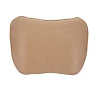 Zerodeko Coussin en Soie Glacée voiture augmenter décoratif Housses en tissu pour lombaire coussin de siège coussins de sièges couvre-siège mousse à mémoire de forme Beige