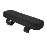 Zerodeko Coussin Repose-coude Design Ergonomique en Mousse à Mémoire de Forme Housse D'accoudoir en Coton Noir et Rebond pour Chaise de Bureau Gaming