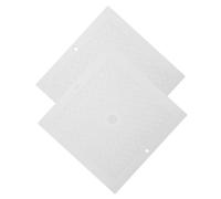 Zerodeko Couvercle de Skimmer Piscine Blanc en PP 2 Pièces Plaque de Recouvrement pour Piscine Essentiel pour Entretien et Protection Compatible Sandales Femme