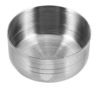 Zerodeko Couvercle des Déchets Assurée en Acier Inoxydable 350ml Shaker de Design Anti-éclaboussures pour Utilisation Professionnelle et Domestique,