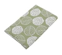 Zerodeko Couverture de Tissu Lavable et Réutilisable pour Carnets et Journaux, Protège Livres en Tissu Doux Motif Vert Unique et Extensible