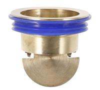 Zerodeko Crépine de Siphon de Sol en Cuivre Anti-Odeur pour Canalisation 40-55 MM Bouchon de Vidange pour Salle de Bain Filtre D’Évacuation Intérieur Multi-Usage Accessoire et Lavabo