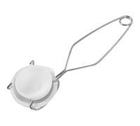 Zerodeko Creuset de Fusion Métal Lot de 3 Poignée et Pince Bol de Fusion pour Or Argenté Cuivre Usage Laboratoire en Four