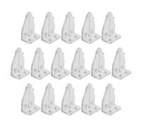 Zerodeko Crochets d'Inclinaison pour Stores Vénitiens 16 Pièces Accessoires sans Perçage Faciles à Installer Légers et Compacts pour Fenêtres Intérieures