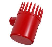 Zerodeko Cueilleur de Myrtilles en Plastique Rouge, Outil Ergonomique | Peigne à Baies pour Récolte Extérieure, Poignée Antidérapante, Nettoyage Facile, Usage Adulte, Fruits et Mangues