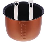 Zerodeko Cuve Intérieure de Remplacement Plusieurs styles en Alliage D'aluminium Antiadhésif, Compatible Autocuiseur de Riz pour Cuiseur à Riz 1.2l Cuisine Polyvalente Plusieurs styles