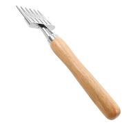 Zerodeko de Glace Aluminium avec Poignée Outil de Découpe de Glace à Six Prongs pour Cocktails et Utilisation