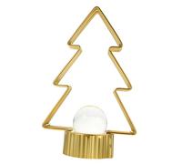 Zerodeko Décoration De Table De Noël Décors Décor Décorations Mini Sapin De Noël Artificiel des Arbres Décor De Table Parure De Fête Sapin De Noel en Fer Un Verre