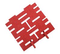 Zerodeko Décoration Mariage Chinoise XI Rouge pour Centre de Table Élément Traditionnel pour Salle et Fête de Noces Accessoire de Mariage