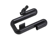 Zerodeko Déviateur de Trop-plein pour Récupérateur D'eau de Pluie en Plastique Noir Support pour Bord de Baril, Compatible, Prévention Anti-débordement pour Jardin Extérieur