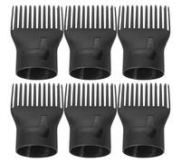 Zerodeko Diffuseur et Réduire L'impact Cheveux 10 Pièces en Plastique Noir Sèche-cheveux pour Léger pour Maximiser le Volume Accessoire pour Coiffage Professionnel