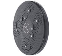 Zerodeko Disque D'exercice de Torsion Taille Rotatif Pp Noir pour Fitness | Surface Antidérapante, Exercice Aérobie, Usage Intérieur et Extérieur, Aide à Brûler des Calories