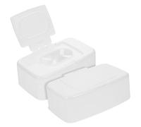 Zerodeko Distributeur de Lingettes Humides 2 Pcs Boîte Réutilisable et Portable pour Salle de Bain Voyage