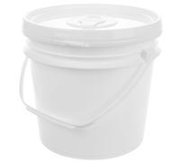 Zerodeko Distributeur De Rouleaux De Lingettes Humides En Papier Seau En Plastique De 1 Gallon Avec Couvercle À Capuchon Anti-Pop Porte-Papier Hygiénique Récipient Rechargeable