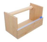 Zerodeko Distributeur et en Bois Ruban Adhésif de Support Stable Structure Interne Base Large et Alignement Horizontal Facile pour Bureau Espace de Travail