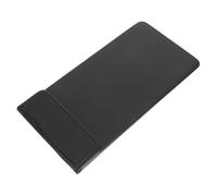 Zerodeko Dossier Affichage du Menu en Pvc Noir Poche de Rangement pour Reçus, Organiseur Confortable pour Bloc-notes de Serveuse Adapté aux Établissements Hôteliers