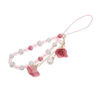 Zerodeko Dragonne en Cristal Rose 1pc Pendentif Fleur Antidérapant pour Flash Lights Usage Quotidien