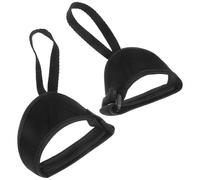 Zerodeko Dragonnes Réglables pour de Ski et Randonnée Paire en Polyester Solide Compatible Bandes Larges et Étroites Maintien Confortable pour Poignet Renforcée en Plein Air