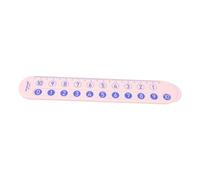 Zerodeko échelle mathématique règle pour enfants pour l'école règle de soustraction d'addition règle à calcul pour la formation en mathématiques règle numérique Plastique